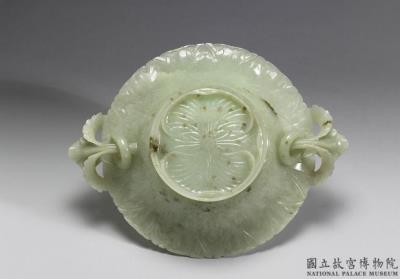 图片[2]-Greyish-blue white-jade censer-China Archive